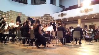 Simfoniskais orķestris "Gaudeamus Orchestra".Dziesmusvētku ieskaņas koncerts. LU.03.05.2013.