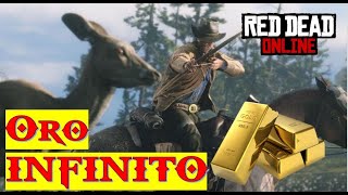 ORO INFINITO SOLO POR 24 hrs DINERO Y XP  INFINITOS  Glich (SOLO  SIN AYUDA) Red DEAD ONLINE