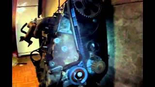 VW T4  ГРМ  Контрольные точки, двиг  БЕНЗИН, АЕТ 2,5