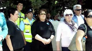 התקווה hatikvah @ יום הזיכרון רחובות Yom Hazikaron HD