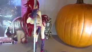 High School DxD rías Gremory Pole Dance version 1/7ハイスクールD×D リアス グレモリーポールダンスver.(KAITENDOH) unboxing