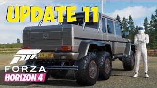 Forza Horizon 4 Update 11 Track-Tor / Mercedes G63 6x6
