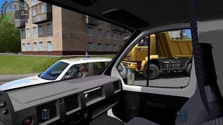 Едем продавать картошку с поселка на газельке | реальная жизнь в city car driving рп задания