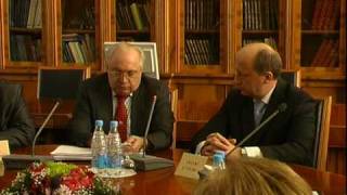 Премьер-министр Литвы Андриса Кубилюса в МГУ