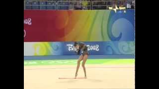 Anna Bessonova UKR Rope Olympic Beijing 2008/Анна Бессонова