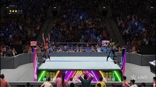 WWE 2K18 Nikki Bella & Naomi vs Natalya & Carmella