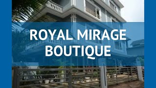 ROYAL MIRAGE BOUTIQUE 3* Индия Север Гоа обзор – отель РОЯЛ МИРАЖ БУТИК 3* Север Гоа видео обзор