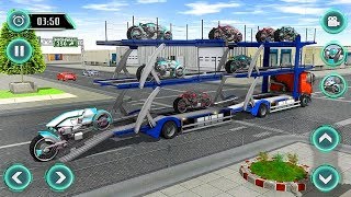 Robot Bike Transport Truck Sim (by The Game Storm Studios) Android Gameplay [HD]