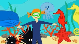 Мультик для детей. Песенка для детей. Медуза. Подводный мир. Развивающее видео