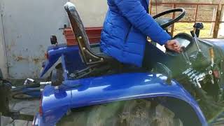 Болгарский распределитель Р40 на джойстике с плавающим положением на минитрактор Фотон