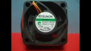 1.5" 24VDC MB40202V1-0000-G99 40x40x20mm 3WIRE Fan Sunon