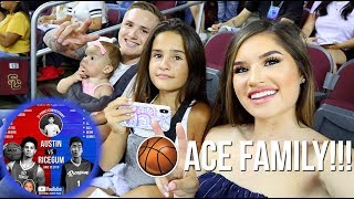 THE ACE FAMILY CHARITY BASKETBALL EVENT VLOG!!! (BEST NIGHT EVER.)