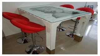 MESA CON PALETS / TABLE MADE OUT OF PALLET