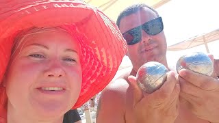 Сражаемся за бокал пива в игре Ботча на пляже Рута ????Семейный отель Ruta Family Club Hotel????Затока2020