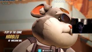 Overwatch This Is How Hammond God Harbleu Plays