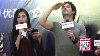 Ian Somerhalder in Guangzhou,China  2013/4/27  伊恩助阵优酷美剧嘉年华