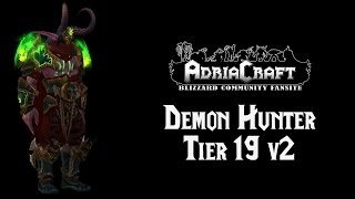 Demon Hunter Tier 19 v2 Armor Set