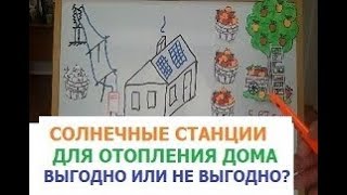 Солнечные панели для отопления дома,выгодно или нет,зеленый тариф в Украине