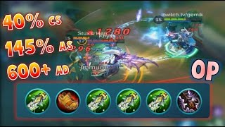Mobile Legends : MIYA IN DESPAIR ?! INSANE DAMAGE / Troll Build !
