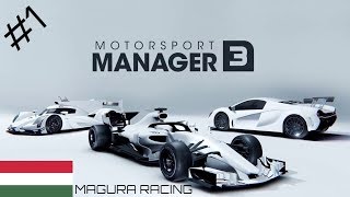 NÉZZÜK MILYEN! Motorsport Manager 3 MAGYARUL