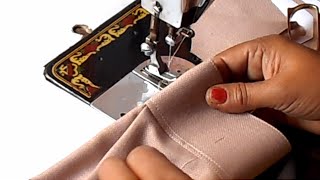 12. Attaching Sleeves with 'Kaf' - ★★Punjabi Kurta Pajama★★ PUNJABI