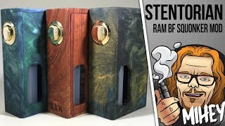 Stentorian RAM BF Squonker MOD. Акрил и позолота, много денег.????