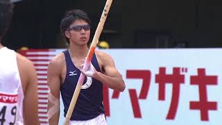 第97回日本陸上競技選手権大会 男子 棒高跳 決勝　7位