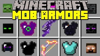 Minecraft MOB ARMOR MOD! l WEAR ARMOR TO BECOME ANY MOB! l Modded Mini-Game