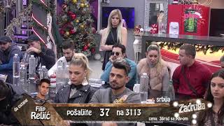 Zadruga 3 - Marijana tvrdi da ne bi ostavila Kendija da se Rade vrati - 12.01.2020.