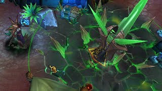 Blade Queen Lissandra Skin Spotlight Gameplay (LoL / League of Legends Preview)