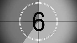 Clean Retro Movie Countdown