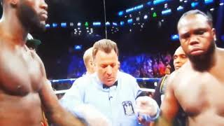 Deontay Wilder KO's (salty) Bermane Stiverne in 1st round ! Post fight reaction