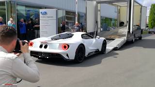 Ford GT Anlieferung im Ford Store Hagemeier