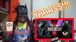 Black Panther VS Batman (Marvel VS DC) | DEATH BATTLE | REACTION & ANALYSIS