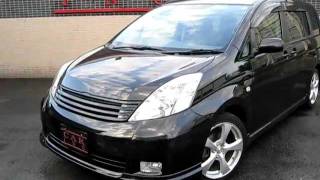 アイシス　プラタナ ローダウン アルミ　 純正OPトムスマフラー