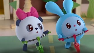 Малышарики  - Чемпионы - серия 58 -  обучающие мультфильмы для малышей 0-4