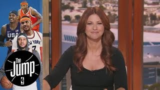 Expectations for Carmelo Anthony this season with Thunder | The Jump | ESPN