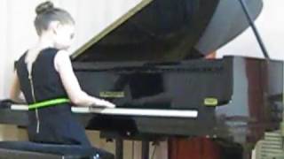 Гендель Каприччио соль-минор Handel Capriccio g-moll Кира Золотовская 8 лет