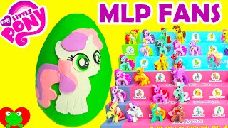 My Little Pony Sweetie Belle Play Doh Surprise Egg Plus Wave 11 and Wave 12