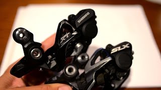 Shimano XT Shadow + ( Plus ) vs SLX Rear Derailleurs, M786 vs M675