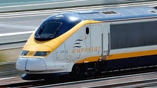 Eurostar sound at 300 km/h (full speed)!