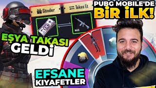 EŞYA TAKASI ve EFSANE KIYAFETLER! PUBG Mobile de BİR İLK! SANDIK AÇILIMI