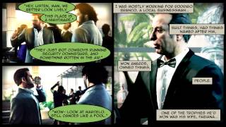 Max Payne 3 - Graphic Novel Style Cutscenes, Proof of Concept 2