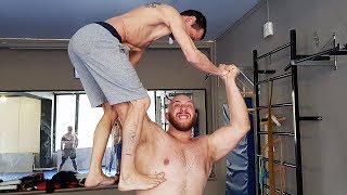 Огромный качок 150 кг в ММА / Из пауэрлифтинга в ММА