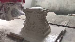 Резьбы по камню на станке CNC