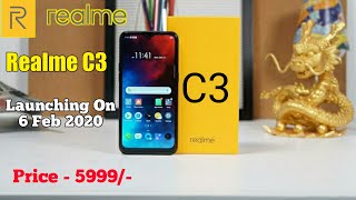 Realme C3 - Price, First Look, Full Specifications, Helio G70 | Realme C3 Launch Date India Confirm