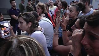 Genova, crollo ponte Morandi. La protesta degli evacuati per rientrare in casa