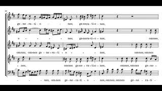 Bach: Magnificat - 4. Omnes generationes - with score