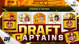 FUT DRAFT CAPTAINS! | 2 LEGEND CHOICES... BUT! | FIFA 16 Ultimate Team