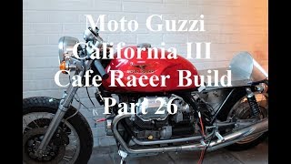Moto Guzzi Cafe Racer Build - Part 26